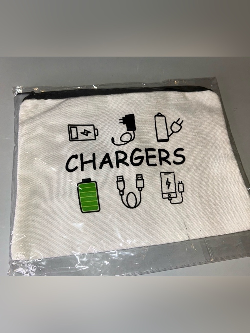 Chargers Pouch - White